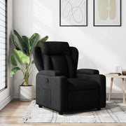 Poltrona Reclinabile in Tessuto Nero 372405
