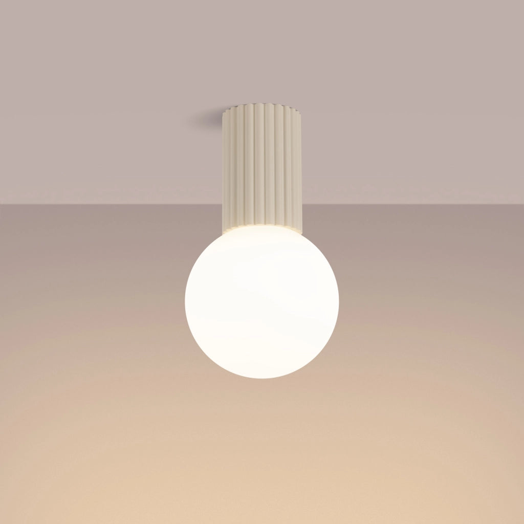 Lampada da soffitto HALO beige IP44
