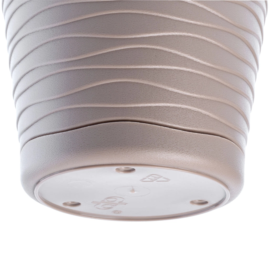 Vaso da fiori KADAX da 15 cm, coprivaso in plastica con supporto.