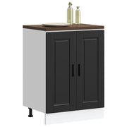 Base da Cucina-Mobile Base da Cucina Porto Nero in Legno Multistrato 460846