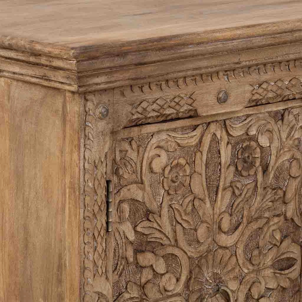 Credenza in legno marrone 165x45x76