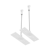 Maytoni Sospensione moderna Exility 200 cm bianco acciaio inox