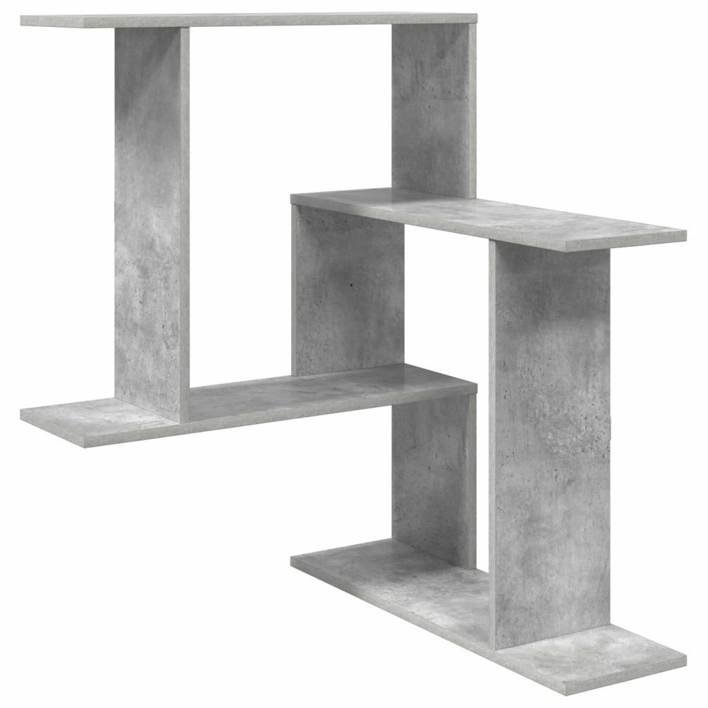 Scaffale da parete Grigio Cemento 67 x 67 x 87 cm 8012223