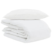 Piumone | Duvet Estivo con cuscino 2 pz Bianco Piuma d'anatra