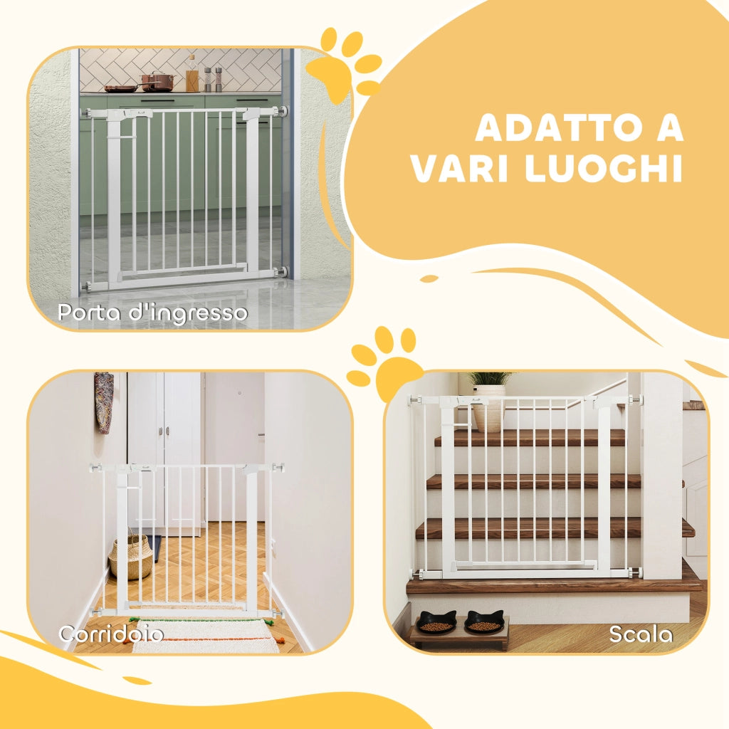 Cancelletto Sicurezza per Cani ¨C Minimal ¨C Regolabile 76-97 cm