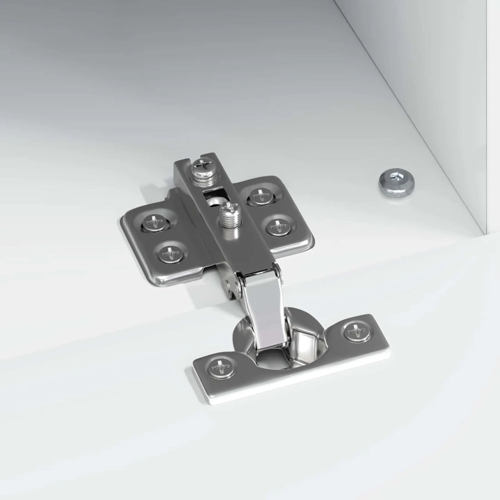 Mobile TV LED Bianco Lucido Legno ingegnerizzato 896999