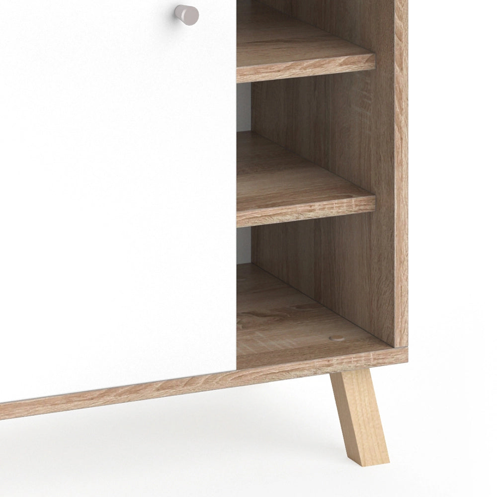 Vicco Set mobili bagno Bianco 5 parti, con armadio alto