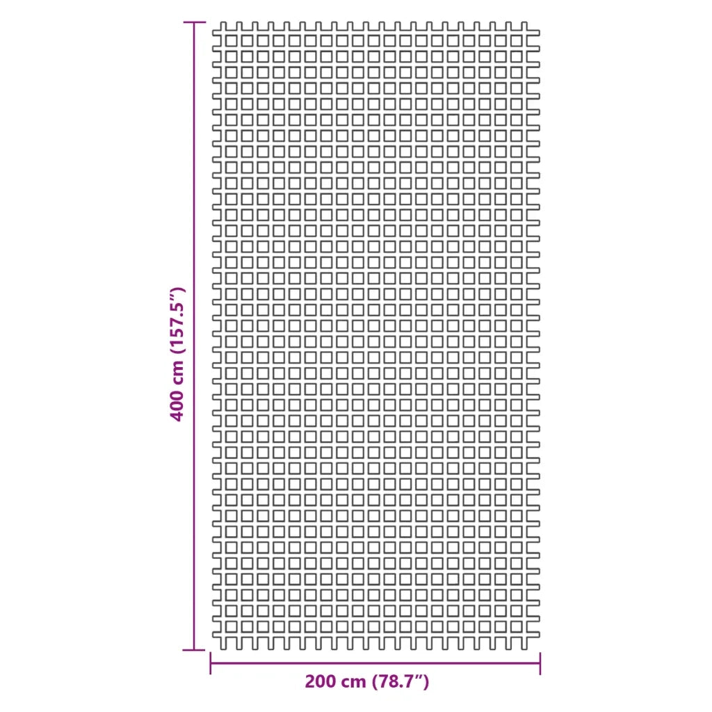 Tappeto da Tenda Antracite 4x2 m 4008442