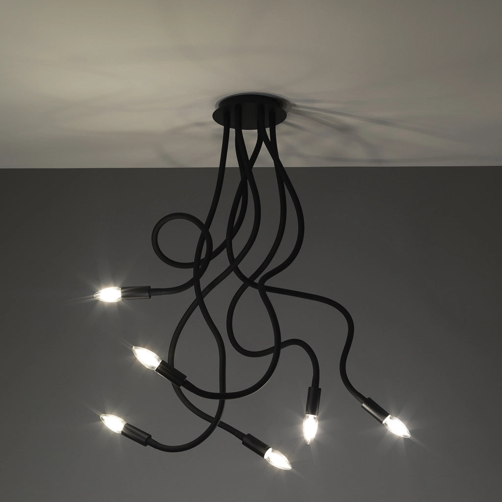 Lampadario ORIX nero