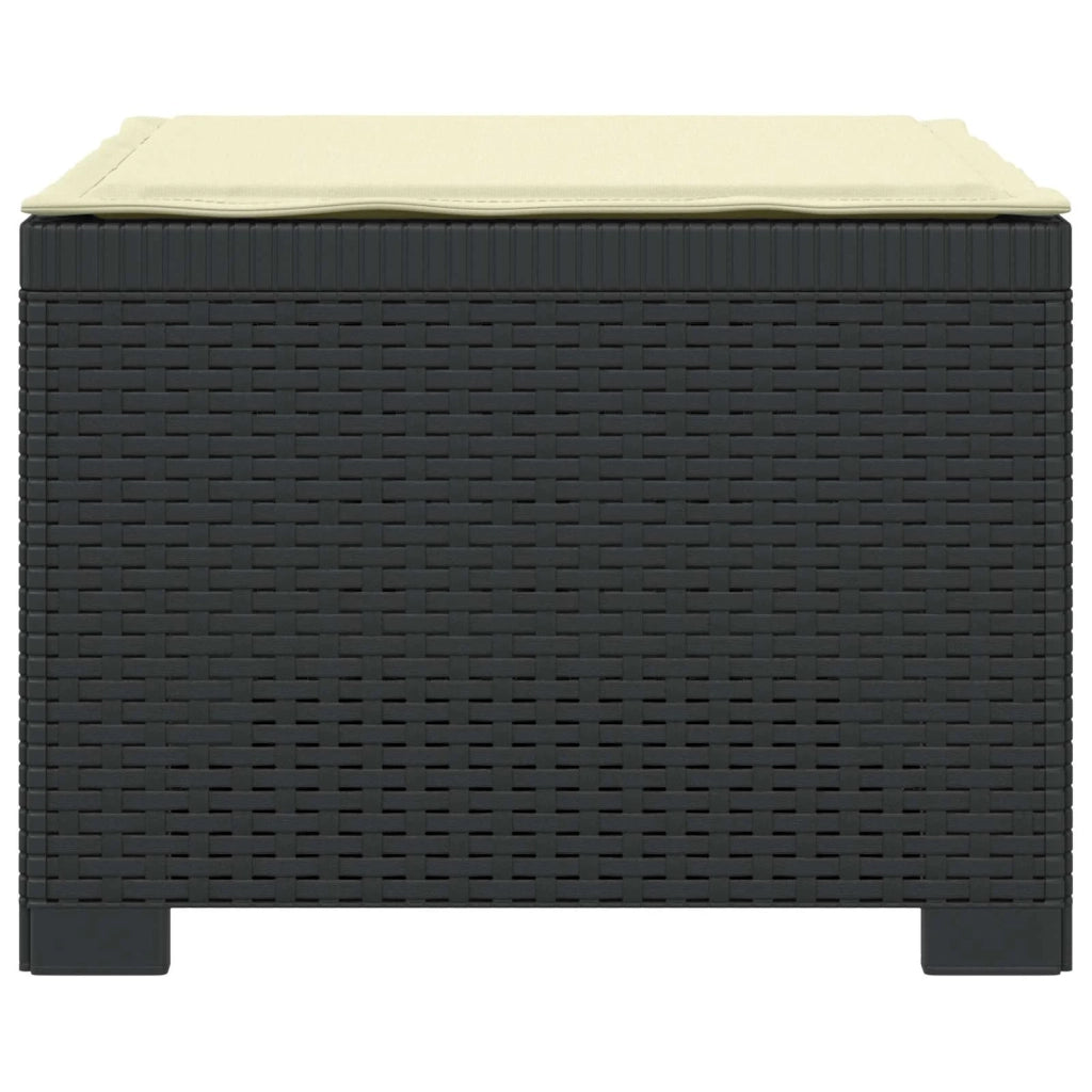 Divano da Giardino a 1 Posto con Cuscino Aspetto Rattan PP 8011760