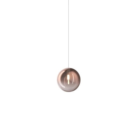 SOSPENSIONE BIANCO 4 LUCI RETTANGOLARE VETRI RAME 1184BI-S4 R-RA
