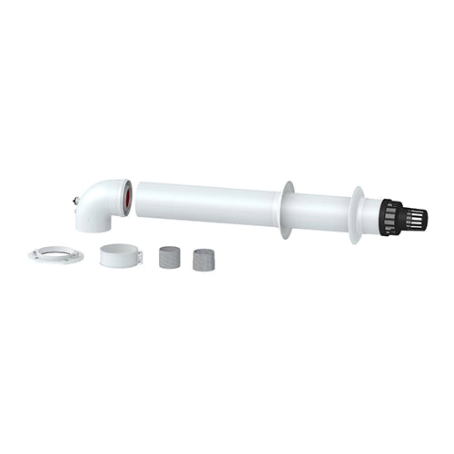 KIT UNIVERSALE COASSIALE 1 D.60-100 ALC- Diam. 60/100- STABI- pezzi 1