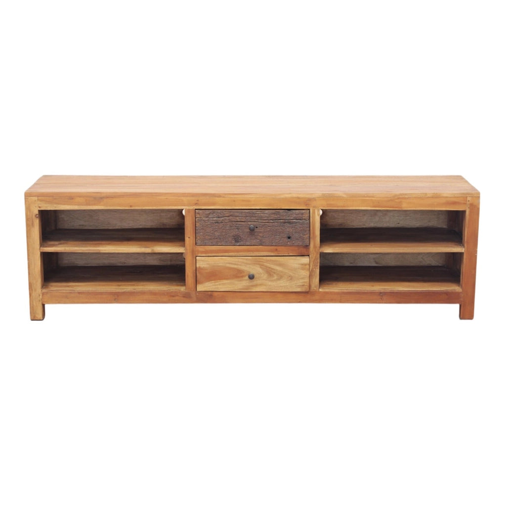 Mobile porta TV in legno rustico - DAMOCLES