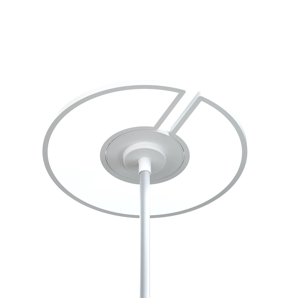 Lampada da terra moderna bianca LED RGB 48W Cento Italux