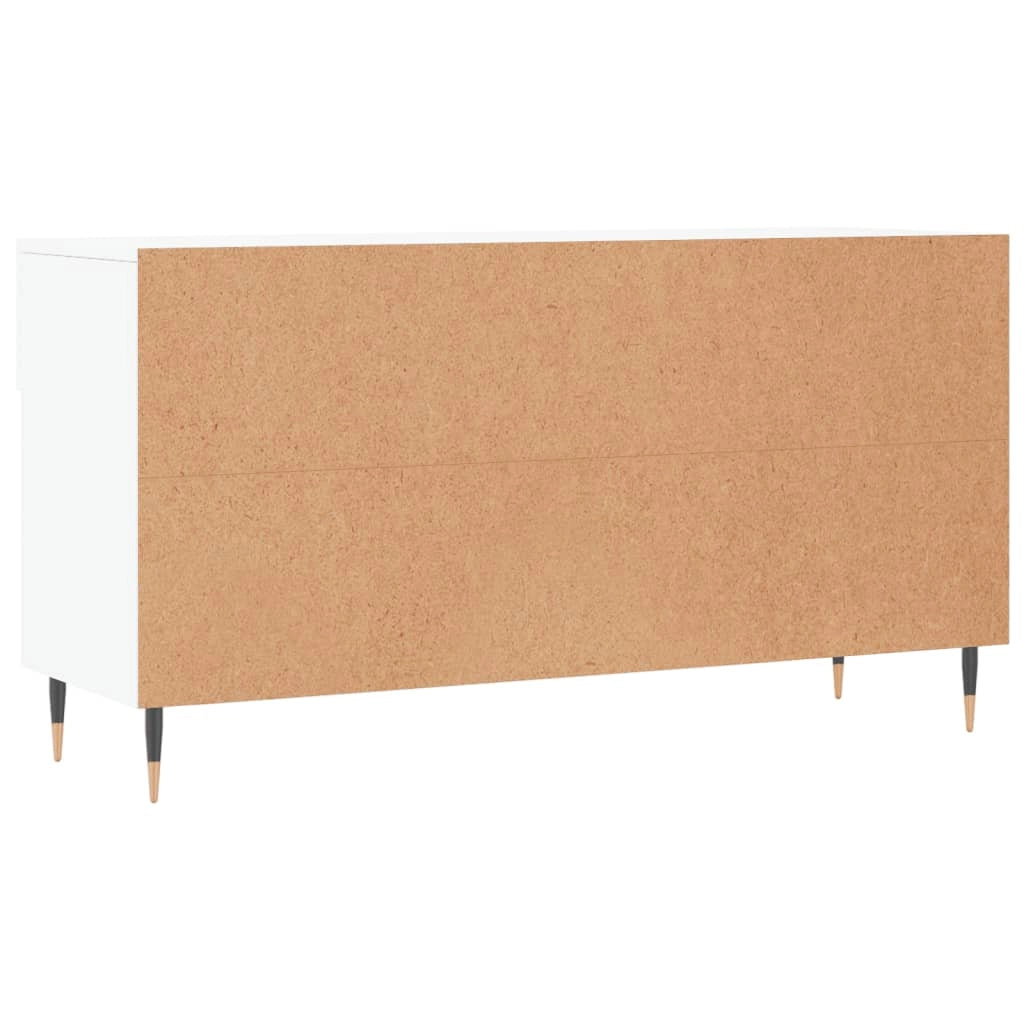 Panca portascarpe/stivali cassettiera scaffale mobiletto portaoggetti per ingresso 102 x 35 x 55 cm legno ingegnerizzato bianco 02_0022879