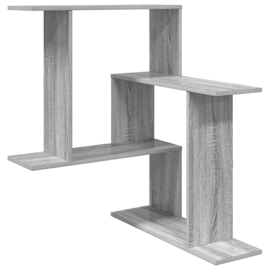 Scaffale da parete Sonoma grigio 67 x 67 x 87 cm 8012225