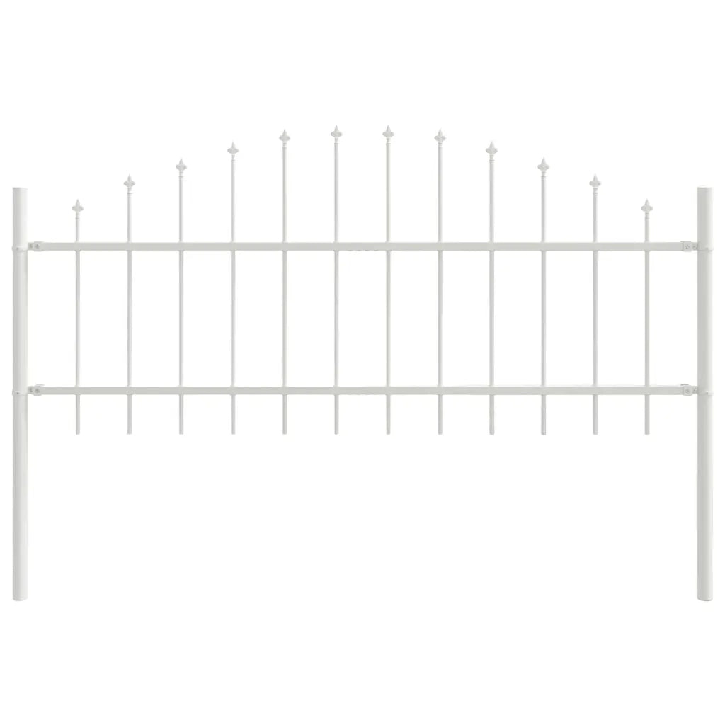 Recinzione per Giardino Woerden 2 pcs Bianco 3360136