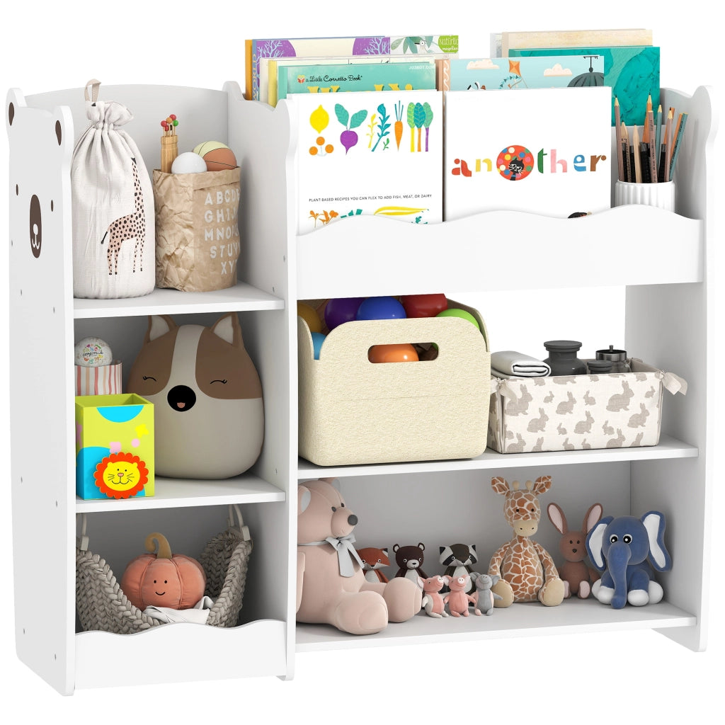 Scaffale Bambini con Ripiani Aperti ¨C Minimal ¨C Bianco