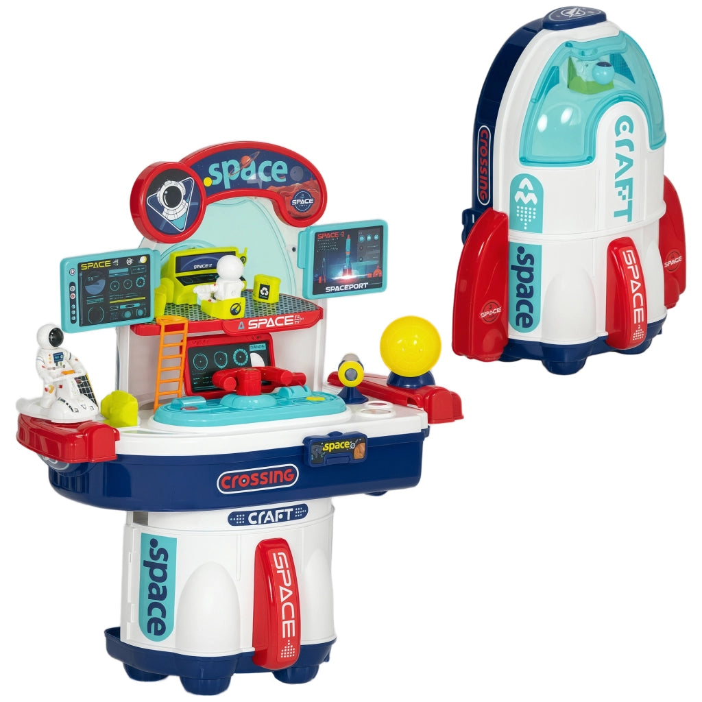 Banco da Lavoro Giocattolo Spaziale 21 Pezzi ¨C Xylo ¨C Con Suoni e Luci 45.5x24x52.5cm