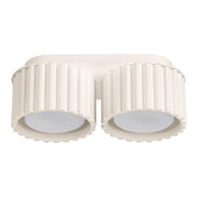 Lampada da soffitto AURA 2 beige Gx53