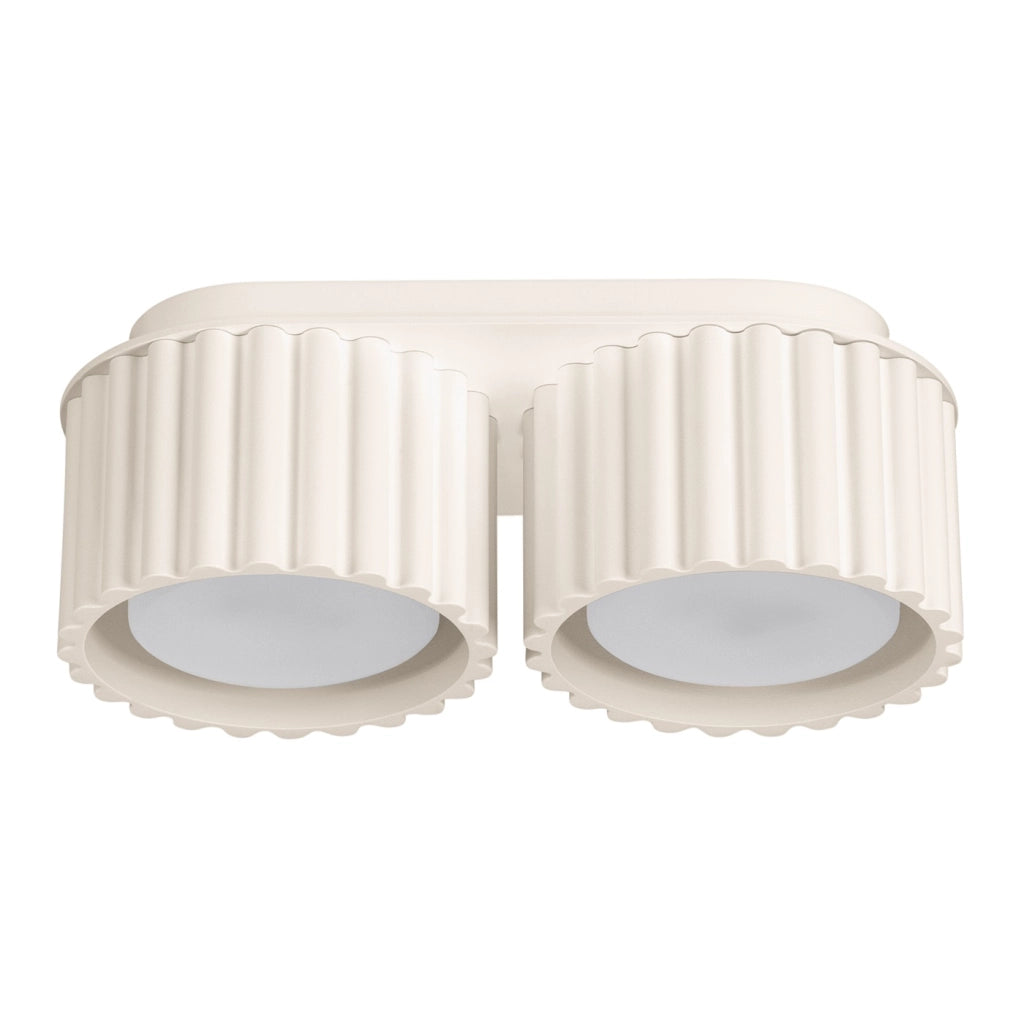 Lampada da soffitto AURA 2 beige Gx53