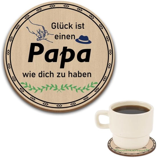 Regalo Personalizzato per Papà Sottopiano in Legno