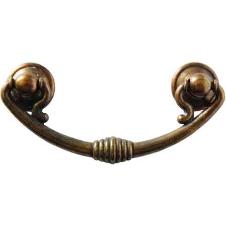 MANIGLIA PER MOBILI '5042' Interasse 96 mm - Patinato antico - GIUSTI