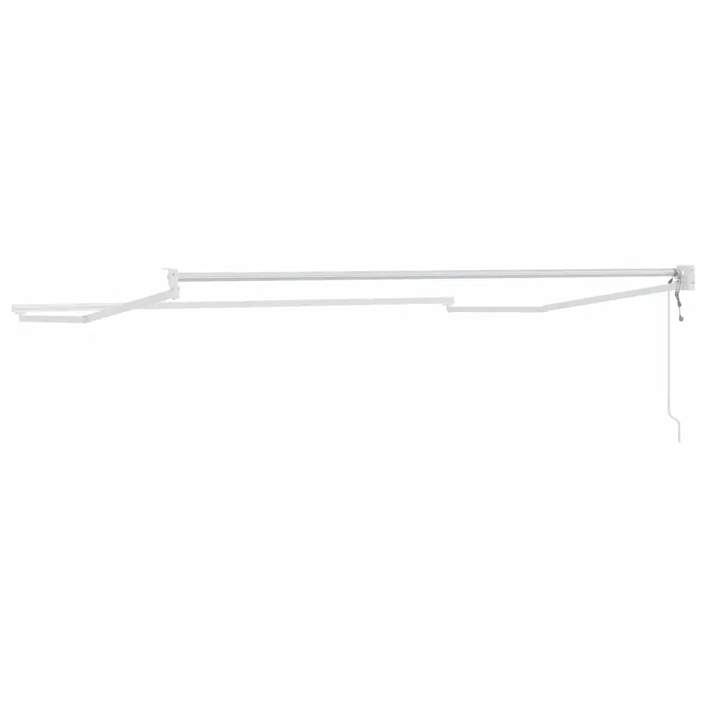 Telaio per tende da sole retrattile Bianco 350 x 250 cm 362022