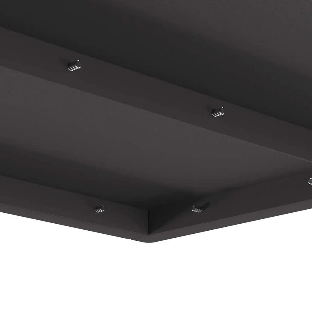 Focolare Nero 60 x 60 x 30 cm Acciaio CFW6009899
