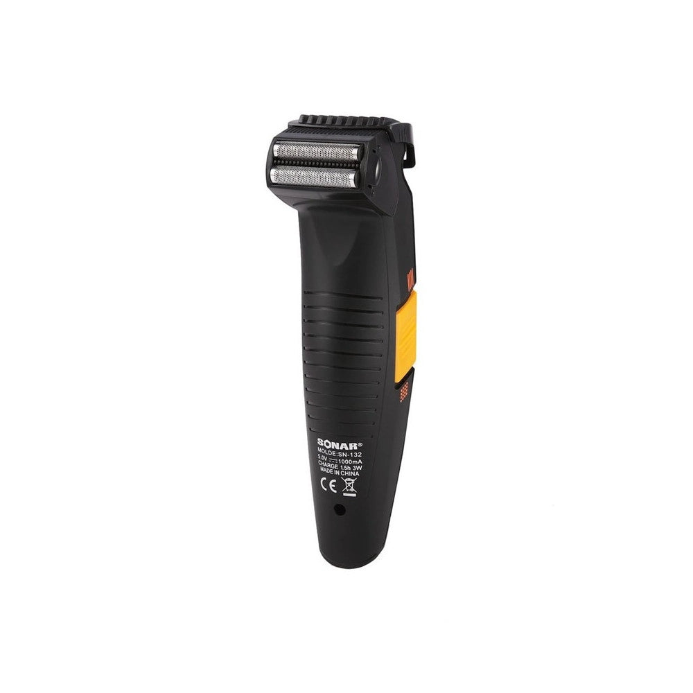 Trade Shop - Taglia Capelli Ricaricabile Impermeabile Rasoio Regola Barba Basette Sn132 -