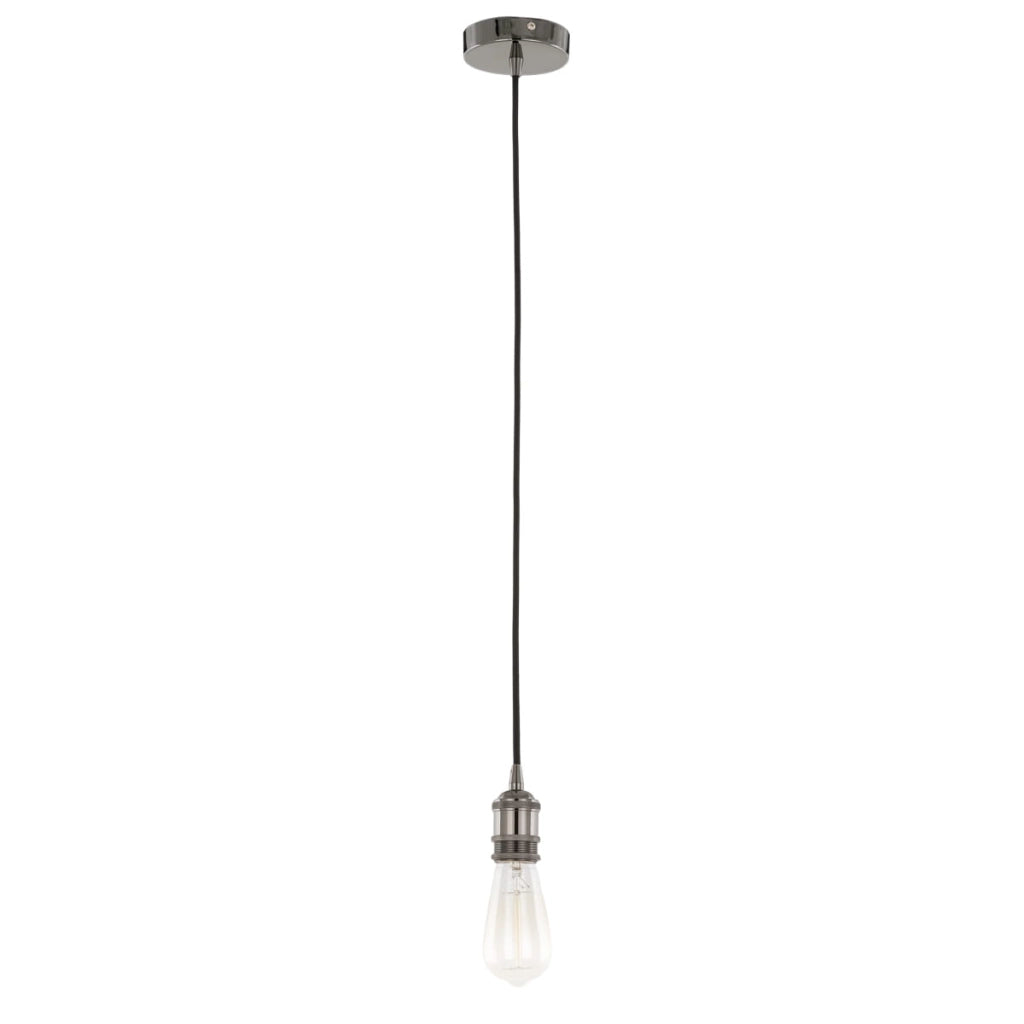 Lampada a sospensione Italux Classo DS-M-034 nera lucida