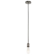 Lampada a sospensione Italux Classo DS-M-034 nera lucida