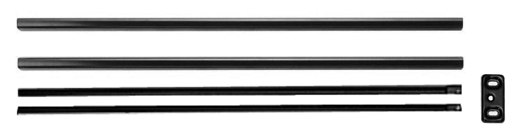 Iseo COPPIA ASTE PER SCROCCHI PER MANIGLIONE ANTIPANICO IDEA BASE  Art. 94100205