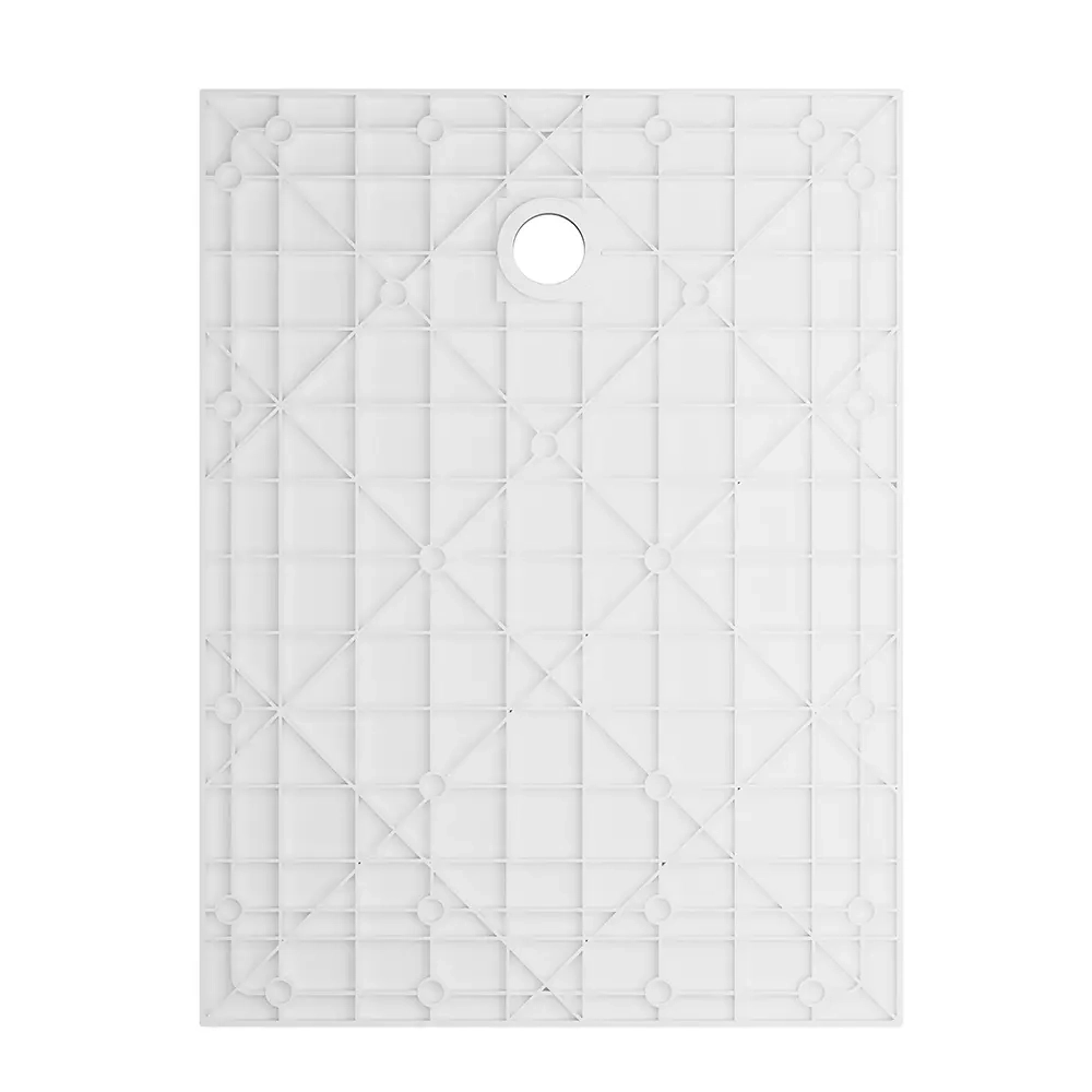Piatto doccia 70x120 cm colore bianco effetto pietra | Samos