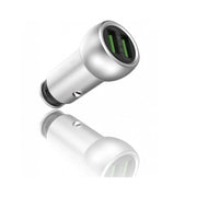 Trade Shop - Adattatore Doppio 2 Usb Alimentatore 12v Led Apple Android Smartphone -