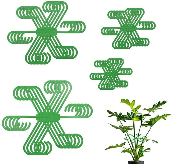 Sostegni per Fiori - Supporto per Piante - 20 Pezzi - Quattro Misure