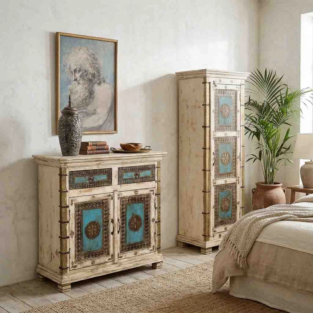 Vaso in ceramica marrone, D17x44h cm