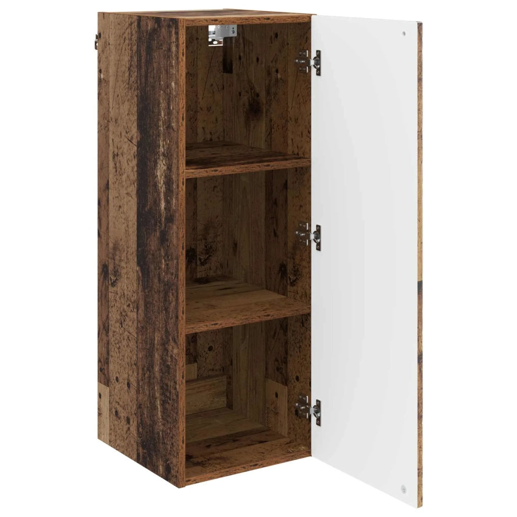 Mobiletto a muro 33 x 34,5 x 90 cm Legno ingegnerizzato 898933