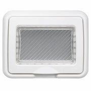 Coperchio ip55 bianco compatibile matix per protezione elettrica