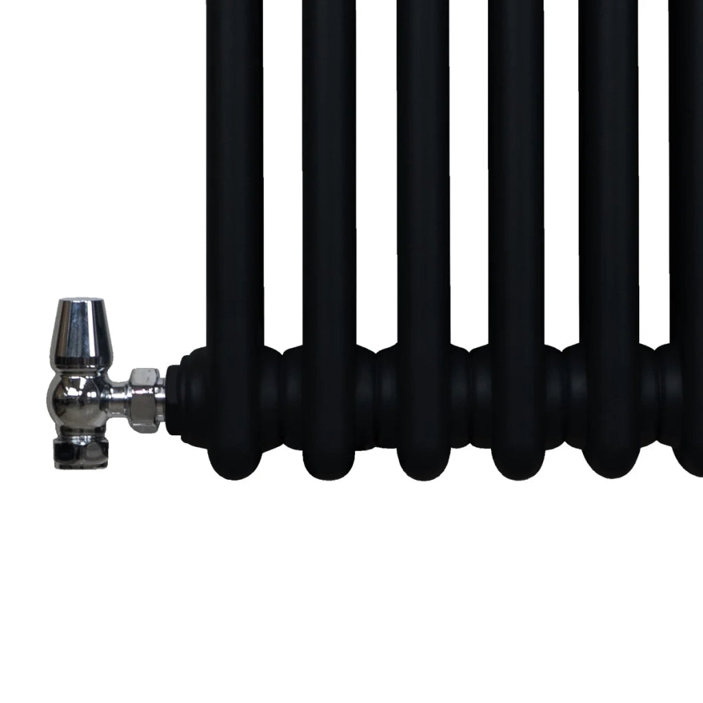 Termosifone Radiatore a 3 colonne per riscaldamento centralizzato Nero 300 x 1012mm