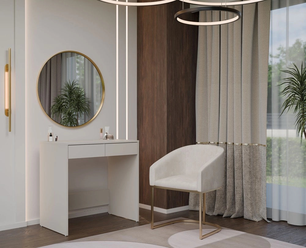 Scrivania MARINA 2s cashmere per ufficio e studio