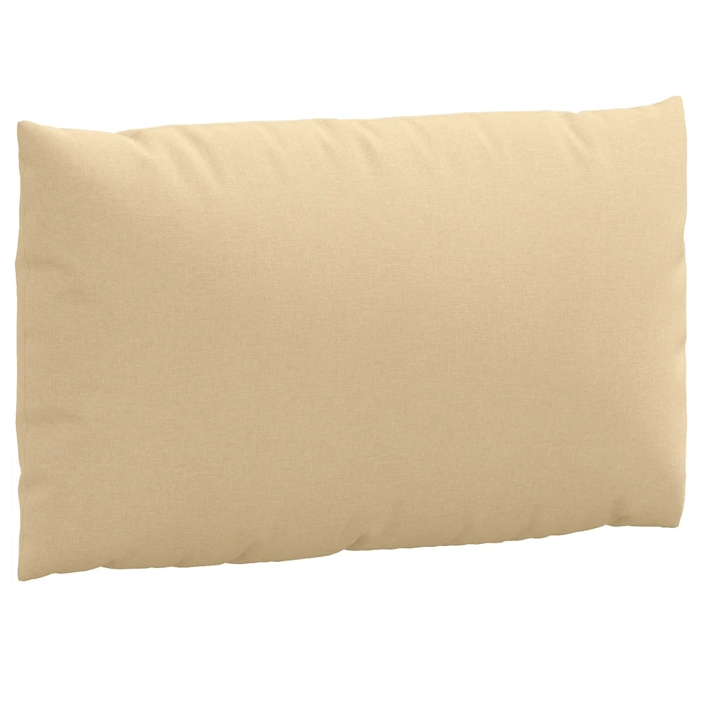 Cuscini per Pallet 2 pz | Cuscini per sedie Beige M¨¦lange in Tessuto