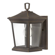 Applique esterna Bromley bronzo oliato E27 60W Hinkley