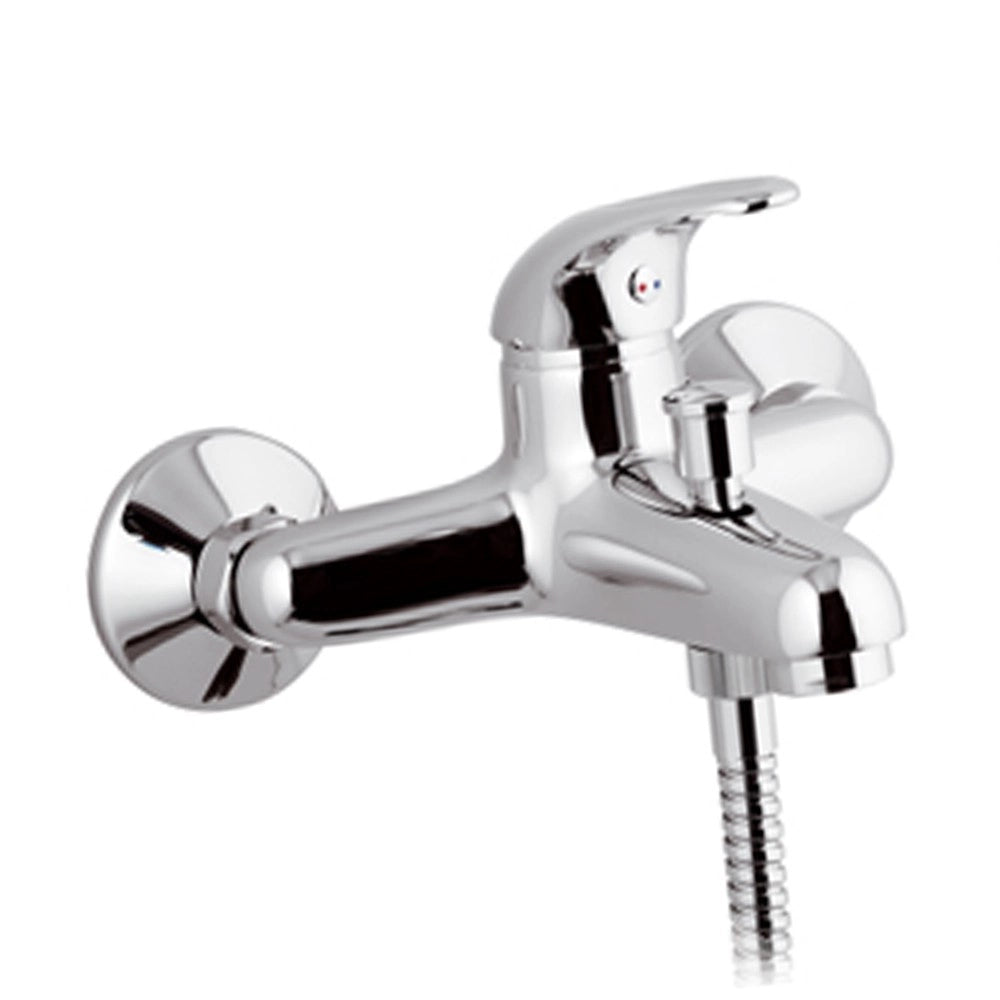 Rubinetto vascaesterno, con doccia duplex - serie 35