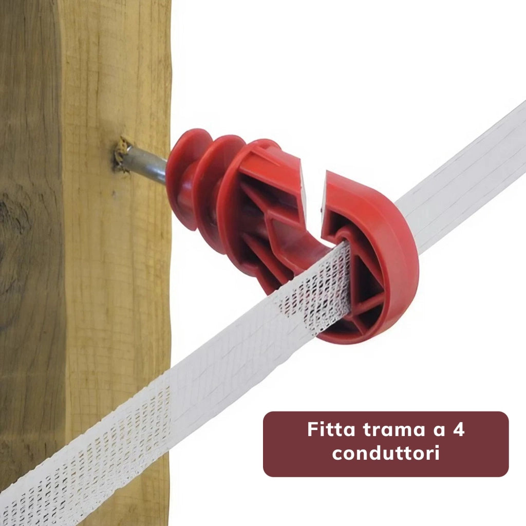 NASTRO PER RECINTI ELETTRICI ELETTRORECINZIONI 40mm