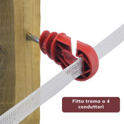 NASTRO PER RECINTI ELETTRICI ELETTRORECINZIONI 40mm