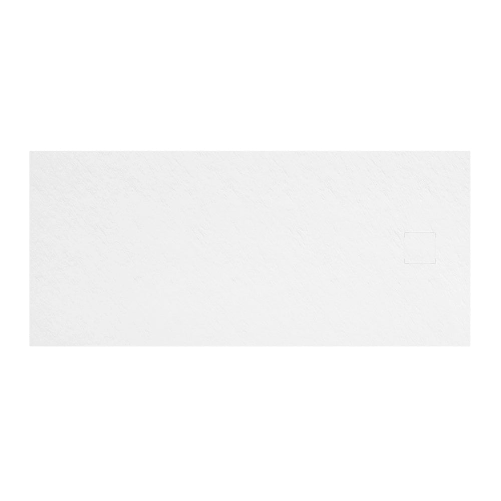 Piatto doccia 80x180 cm colore bianco effetto pietra | Samos
