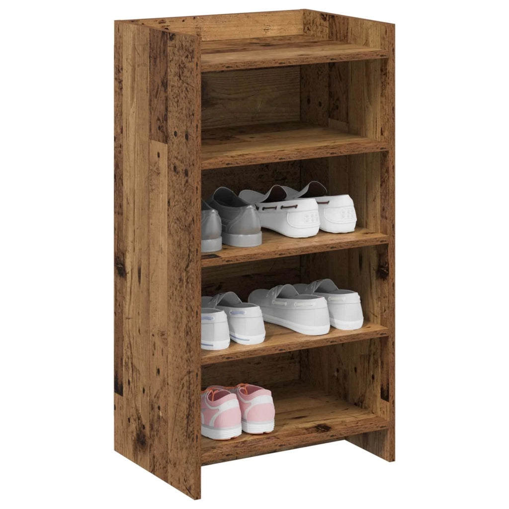 Mobile per scarpe Legno antico 48 x 36 x 92 cm 8011345