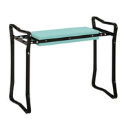 Sgabello da giardino pieghevole con supporto per ginocchia ¨C Minimal ¨C Grigio, 150kg