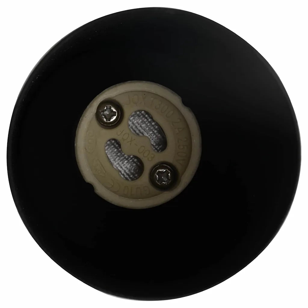 Faretto da soffitto Nero 38 x 6 x 16 cm Metallo 4108197